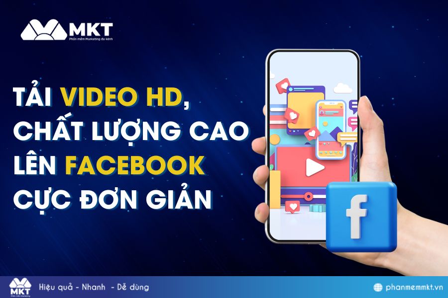 Cách đăng video HD lên Facebook siêu dễ