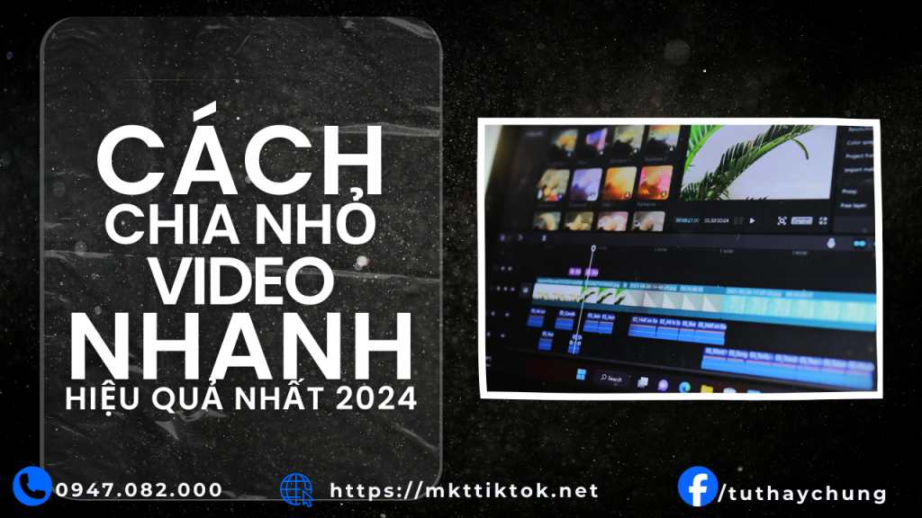Cách chia nhỏ video nhanh hiệu quả nhất 2024