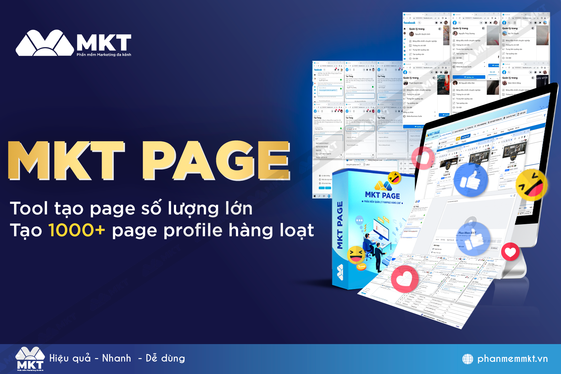Tạo Hệ Thống Fanpage Tối Ưu Traffic