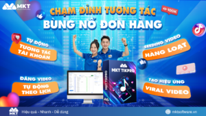 Tăng tương tác livestream TikTok với phần mềm MKT TikPro