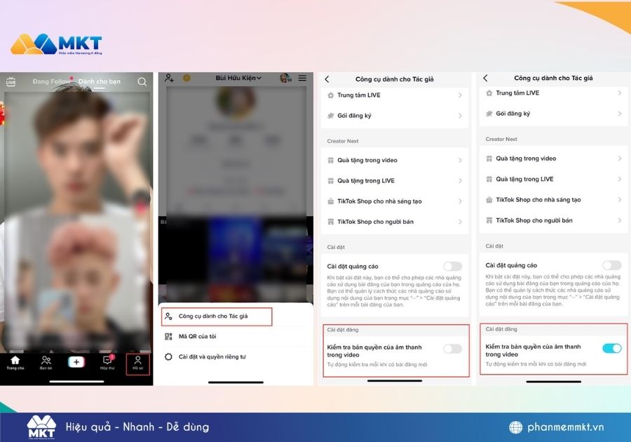tại sao video TikTok bị tắt tiếng