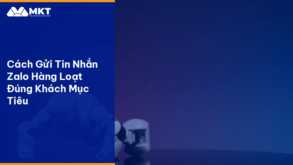 Quy trình gửi tin nhắn zalo hàng loạt tự động hóa bằng AI