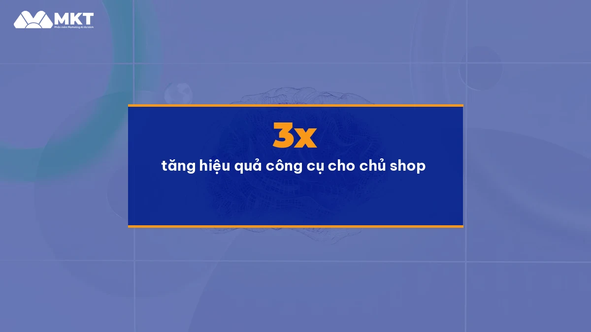 Kết quả công cụ cho chủ shop online sau 30 ngày dùng MKT Care
