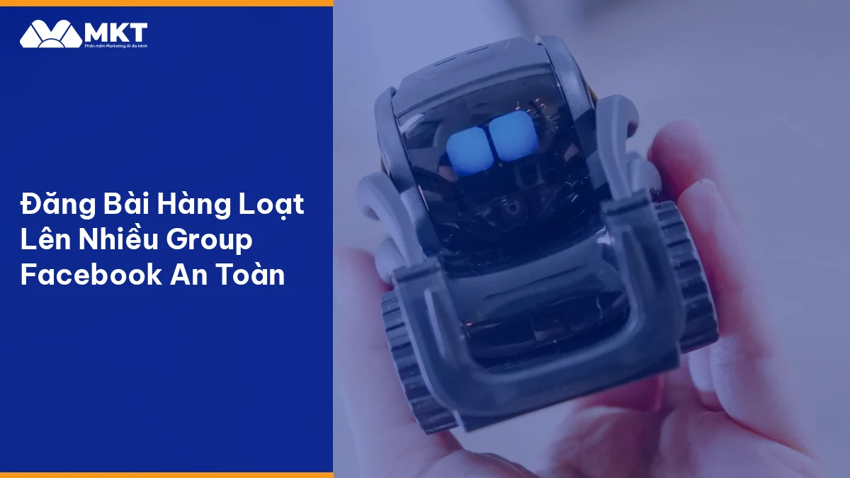 Quy trình đăng bài hàng loạt facebook tự động hóa bằng AI