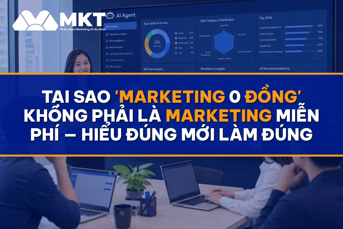 Marketing 0 Đồng Không Phải Marketing Miễn Phí — Hiểu Đúng Mới Làm Đúng